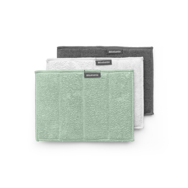 Set de 3 éponges microfibres